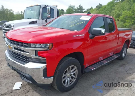 2019 Chevrolet Silverado 1500 Lt из США, поврежденный, VIN 1GCRYDEK8KZ285305